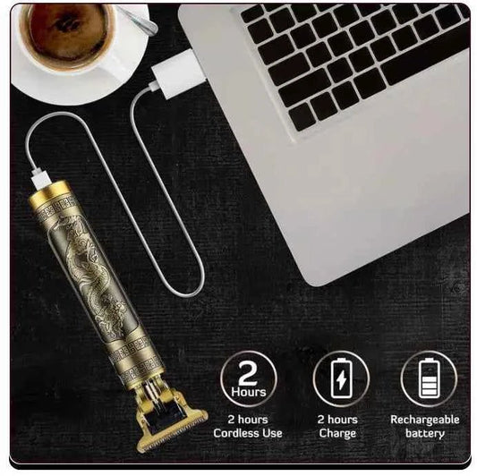 Vintage T9 Professional Trimmer – Cordless Hair & Beard Grooming for Men | COD in Pakistan - SMARTONLINEMART
