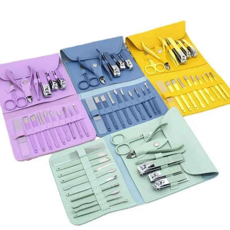 16 - in - 1 Manicure Pedicure Kit - Complete Nail Clippers, Cutters & Ear Pick Tools | COD in Pakistan - SMARTONLINEMART