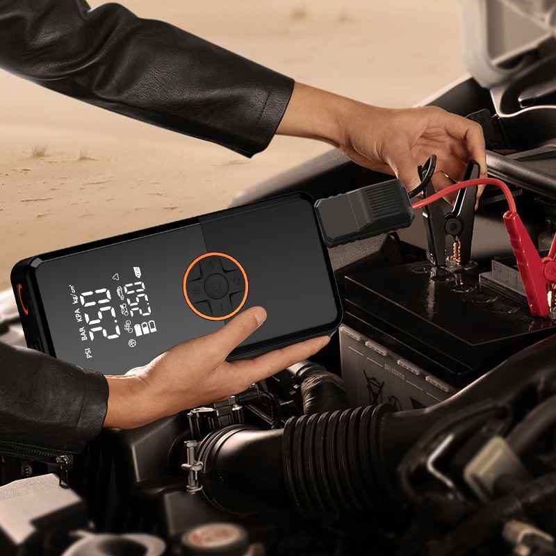 8000mAh Car Jump Starter Power Bank – Portable Battery Charger for Cars & Phones | COD in Pakistan - SMARTONLINEMART