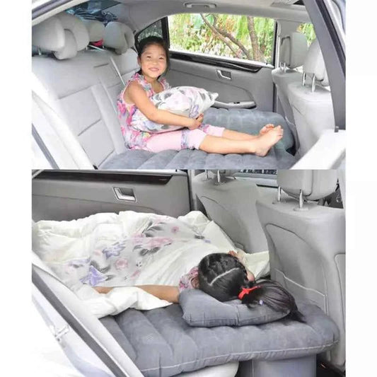 Car Back Seat Air Mattress Bed – Comfortable Travel Sleeping Solution for Long Drives | Pakistan - SMARTONLINEMART