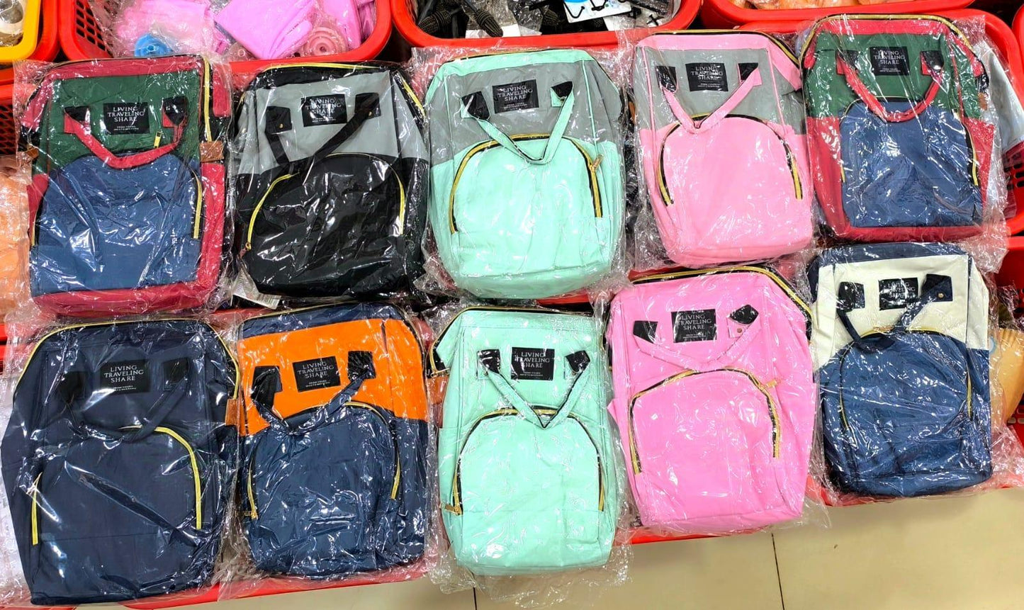 Multi-function Large Capacity Mummy Bag for Baby Care - Unisex Travel Backpack - SMARTONLINEMART