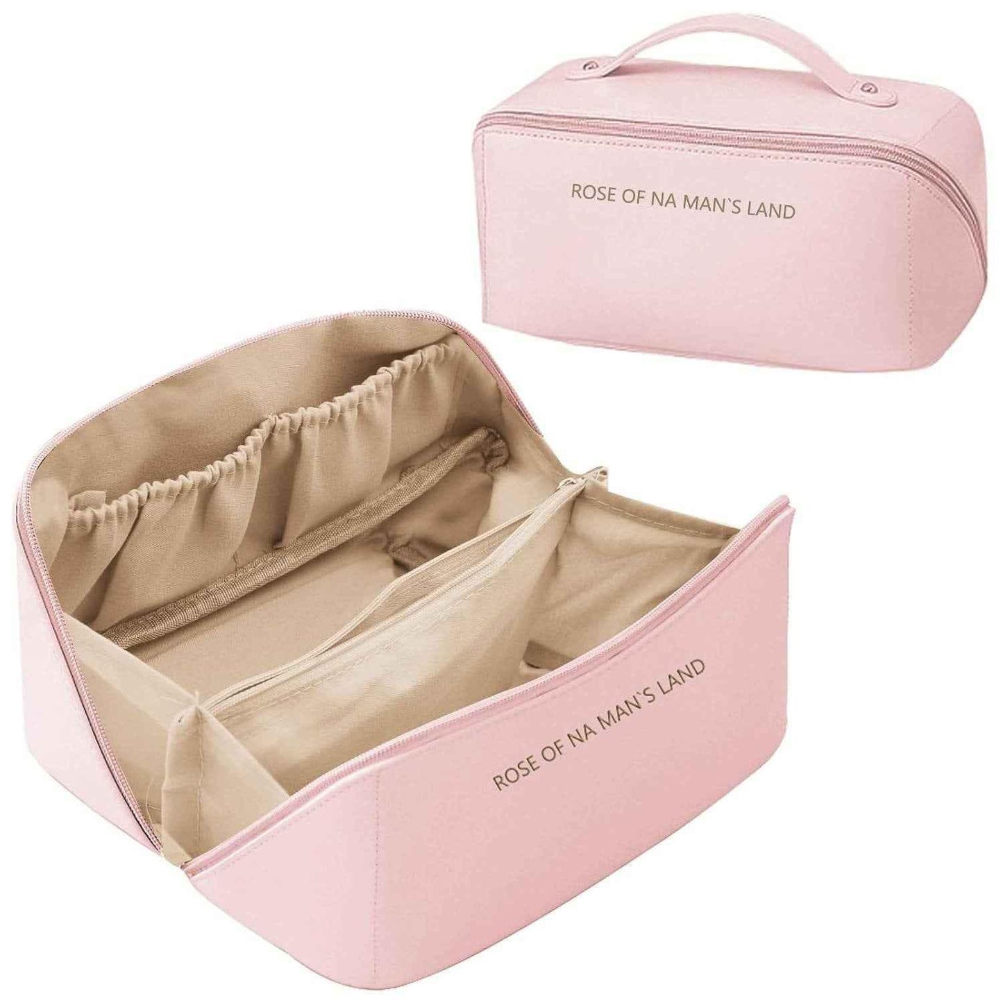 Large Travel Cosmetic Bag – Leather Makeup & Toiletry Organizer | Pakistan - SMARTONLINEMART