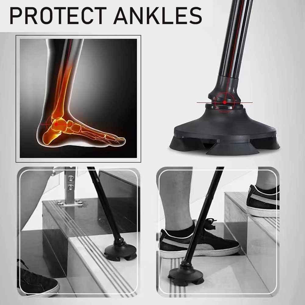 LED Walking Cane for Seniors - Folding Aluminium Walking Stick for Adults | COD in Pakistan - SMARTONLINEMART
