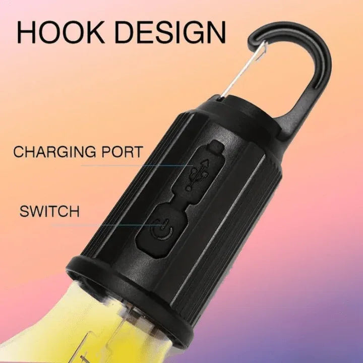 Portable LED Camping Lantern – Rechargeable, Bright Light for Camping & Home | COD in Pakistan - SMARTONLINEMART