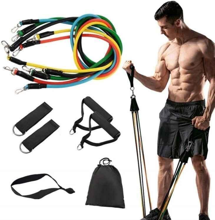 Resistance Bands Set – Strength Training, Stretching & Fitness Workout Kit | COD in Pakistan - SMARTONLINEMART