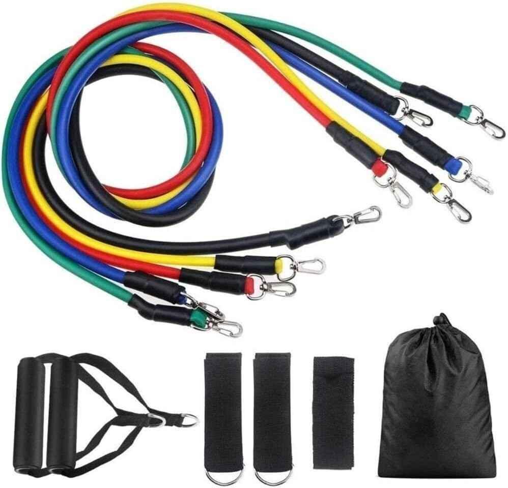 Resistance Bands Set – Strength Training, Stretching & Fitness Workout Kit | COD in Pakistan - SMARTONLINEMART