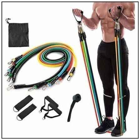 Resistance Bands Set – Strength Training, Stretching & Fitness Workout Kit | COD in Pakistan - SMARTONLINEMART