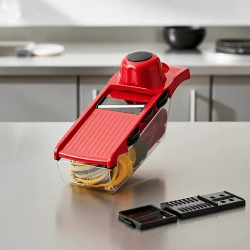 10-in-1 Mandoline Vegetable Slicer & Manual Food Chopper – Multi-Function Cutter - SMARTONLINEMART