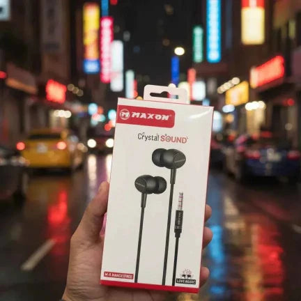Maxon M9 Handfree – High-Performance 3.5mm AUX Wired Earphones - SMARTONLINEMART