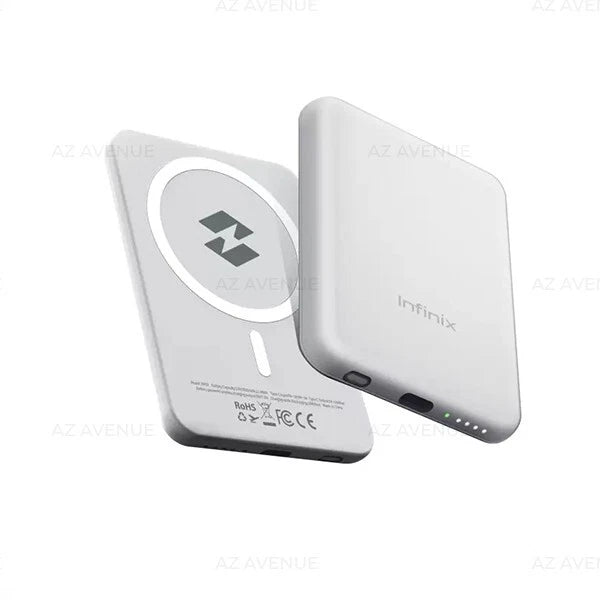 Infinix power bank on a white background