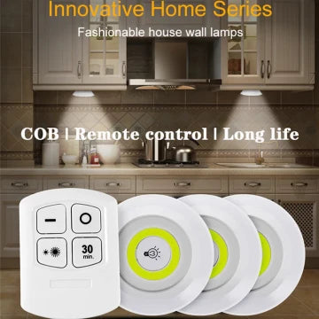 Innovative home series wall lamps with remote control in a kitchen setting