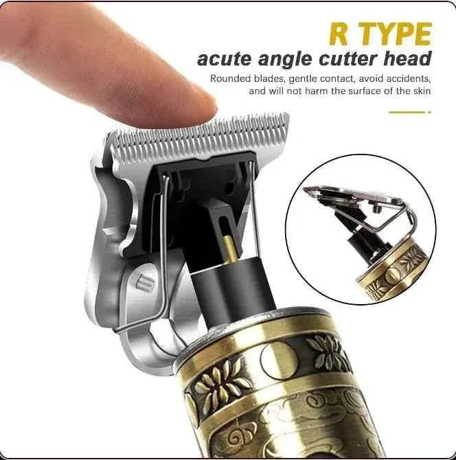 Vintage T9 Professional Trimmer – Cordless Hair & Beard Grooming for Men | COD in Pakistan - SMARTONLINEMART
