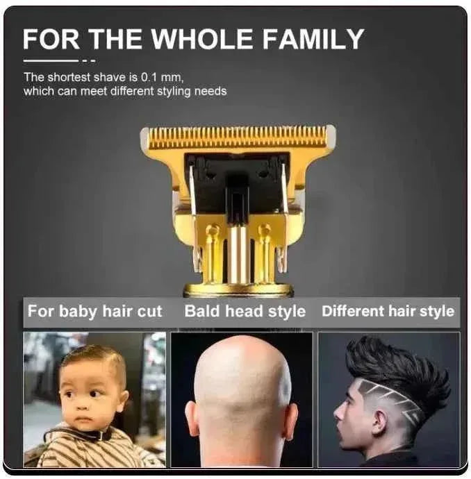 Vintage T9 Professional Trimmer – Cordless Hair & Beard Grooming for Men | COD in Pakistan - SMARTONLINEMART